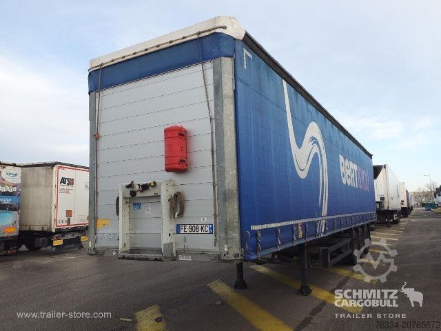 Open semitrailer with tarp Schmitz Cargobull Semitrailer Curtainsider Standard