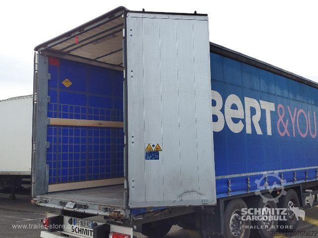 Open semitrailer with tarp Schmitz Cargobull Semitrailer Curtainsider Standard