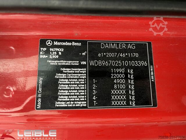 Kassevogn MERCEDES-BENZ Atego 1223L*Koffer*LBW-Bär*Klima*Automatik*