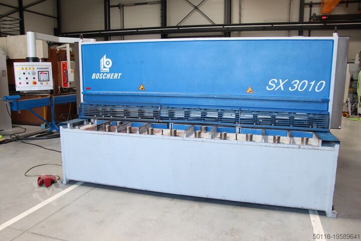 Hydraulic plate shears BOSCHERT SX3010