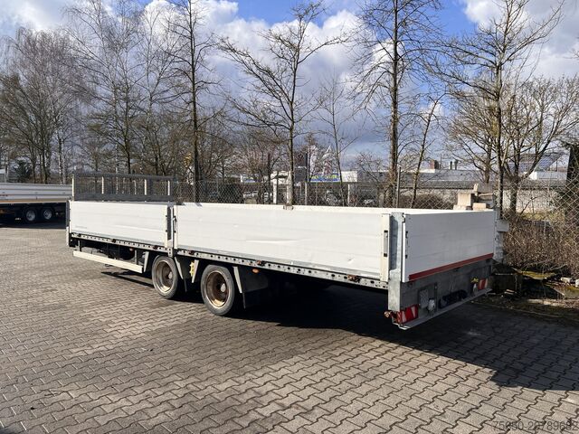 Anhänger mit offener Pritsche Humbaur HBTZ 137224 14,4 t Tandem- Pritschenanhänger- Tieflader