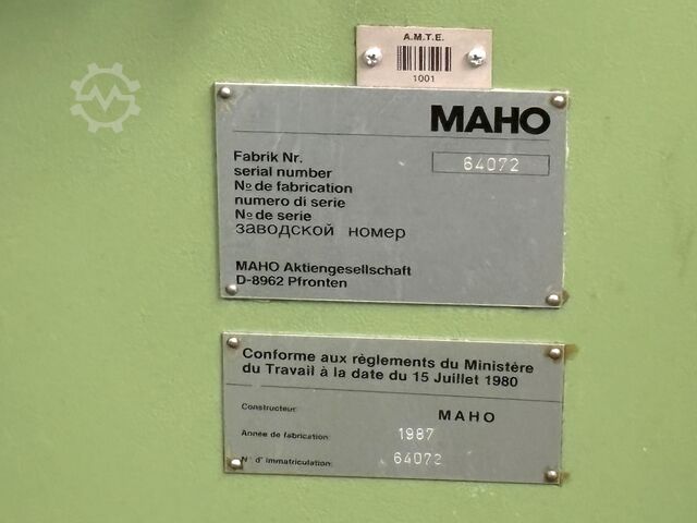 φρέζα Maho MH600 E