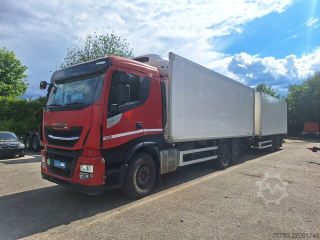 Kylbil Iveco Stealis 260S42 2018 Thermo-King T- TÜV 6x2