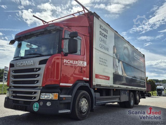 Vrachtwagen met bakwagen Scania G 410 LB6x2MLB WINGLINER LBW !!