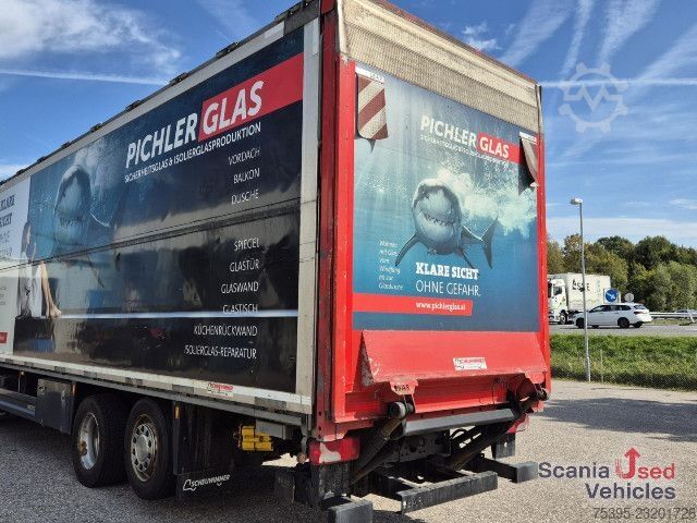 Vrachtwagen met bakwagen Scania G 410 LB6x2MLB WINGLINER LBW !!