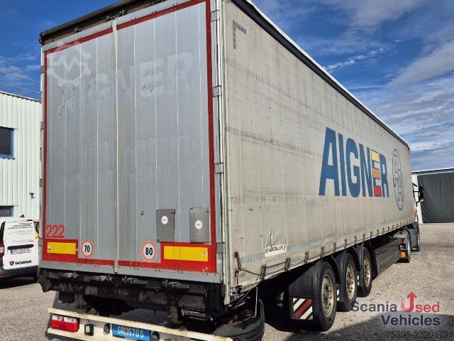 Open oplegger met zeil Schwarzmüller W-Serie Coil Mulde!!