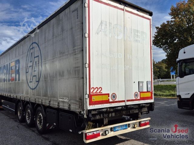 Open oplegger met zeil Schwarzmüller W-Serie Coil Mulde!!