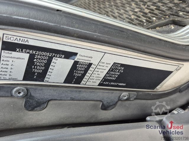 Koelwagen met geïsoleerde laadbak Scania P 420 LB6x2*4MNA Koffer LBW EEV !!