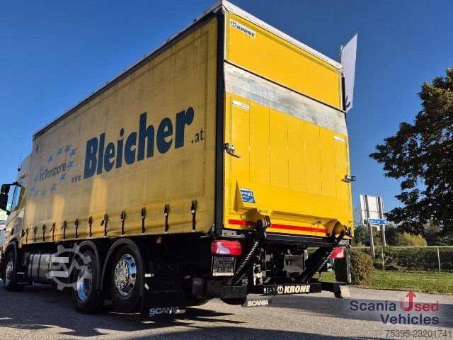 Plattewagen met zeil Scania R450B6x2NB Pritsch PL LBW !!