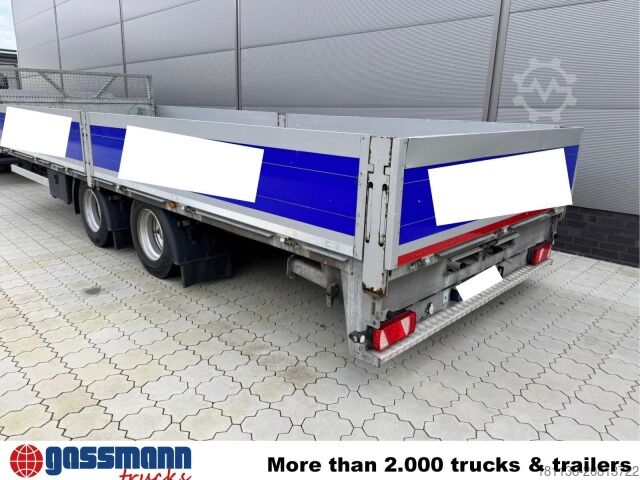 Öppen släpvagn med presenning Müller-Mitteltal Müller ETUE-TA- 18,0 to