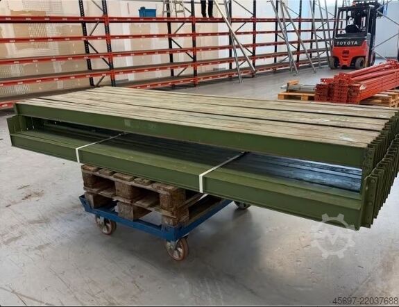 Schwerlastregal  Doppel T-Träger 100 Stahlträger 2.700mm