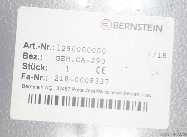 Bernstein aluminium universele behuizing Bernstein GEH CA