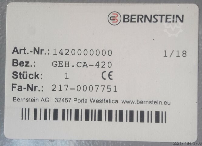 Alloggiamento universale in alluminio Bernstein Bernstein GEH CA
