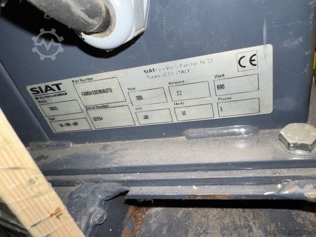 Banderoleuse de palettes Siat 16 – FM- 4BF
