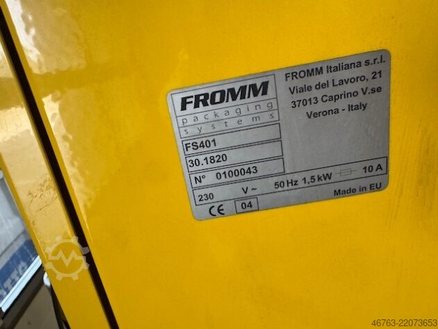 Banderoleuse de palettes Fromm FS40