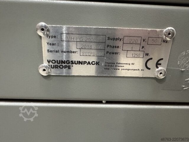 Palletwikkelaar Youngsunpack MH-FG 2000 B