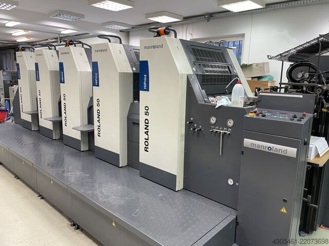 Mașină de tipărit offset MAN Roland 50-5
