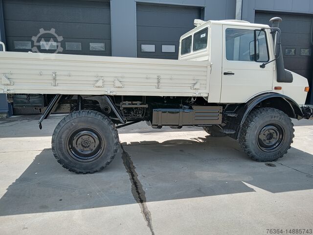 Kommunale Zweckgesellschaft Unimog 435 U1300 4x4 Drop Side Plate 130 PS