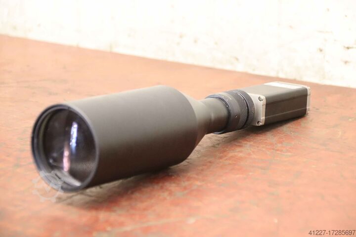 Camera with telecentric lens Basler Vision & Control piA2400-17gm vicotar T201/0,15