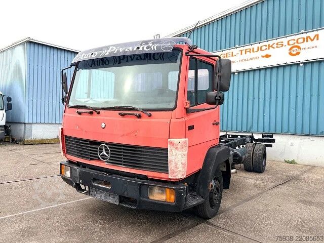 Šasija sa taksijem Mercedes-Benz LK 814K 4x2 (6-CILINDER) FULL STEEL CHASSIS (MA...