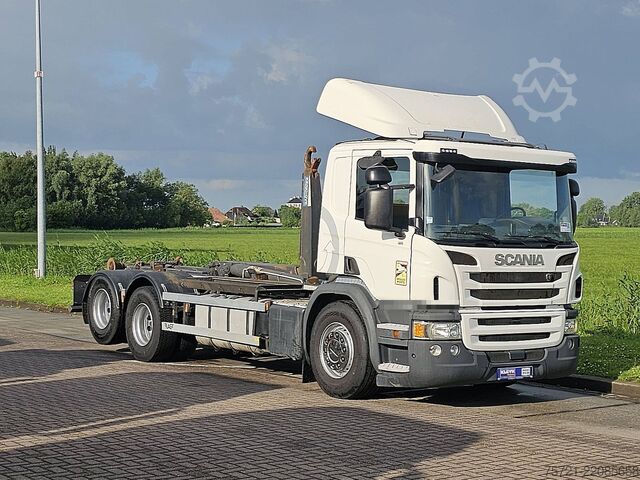 Sistema de brazo de gancho SCANIA P410 AJK 20 ton