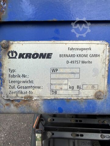 Bâche Krone 25 x Planen Wechselbrücke Tautliner EDSCHA