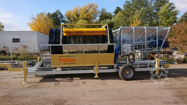 NOWOŚĆ Sito bębnowe elektryczne półmobilne. ProTech TS 2880x1600