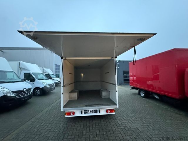Vrachtwagen met bakwagen CITROEN Jumper Tiefrahmen Koffer *L 4,20 Meter*