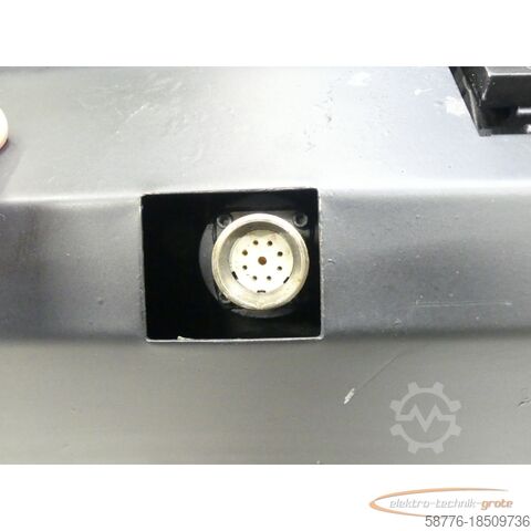 Control unit Indramat 2AD100C-B050A1-AS03 mit Lüfter Asynchron-Hauptantriebsmotor SN:1406