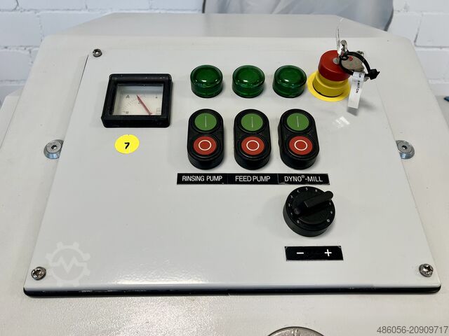 DYNO-MILL Μύλος σφαιριδίων με αναδευτήρα (2007) Willy A. Bachofen AG (WAB) KD 6