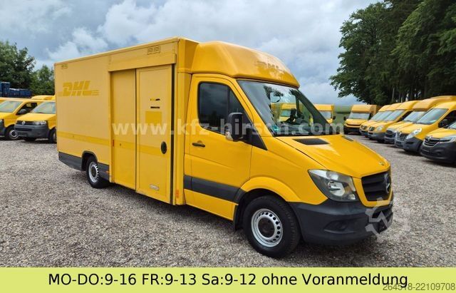Vrachtwagen met bakwagen MERCEDES-BENZ Sprinter Facelift Koffer Automatik Integral EU5