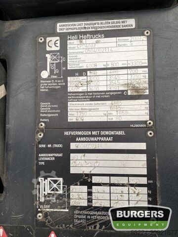 περονοφόρο ανυψωτικό Heli Heftruck AC40