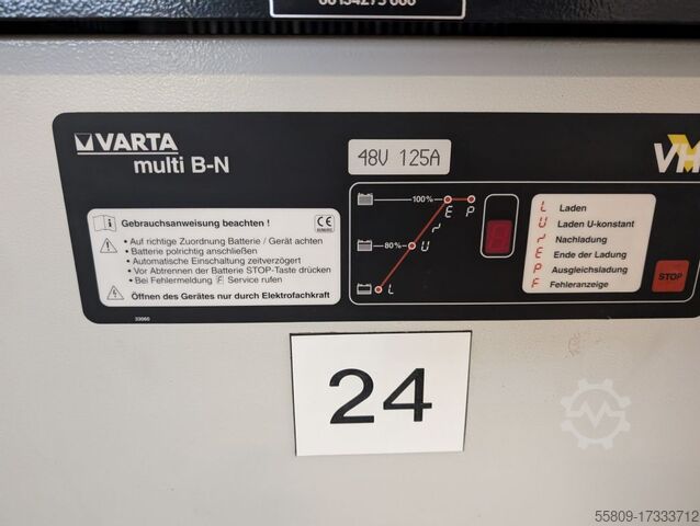Ladegerät *Sonstige VARTA multi B-N 48V 125A// ecotrac 48V 80A// geprü