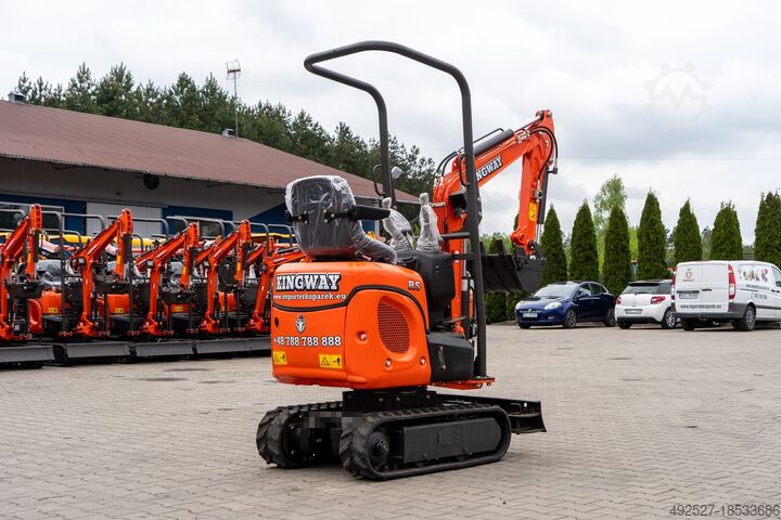 Minikoparka Kingway ANGEBOT !! Minibagger VIP 10