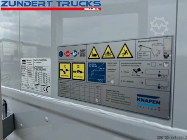 Piso móvel Knapen Trailers K100 WALKING FLOOR, 92m3, 10mm FLOOR