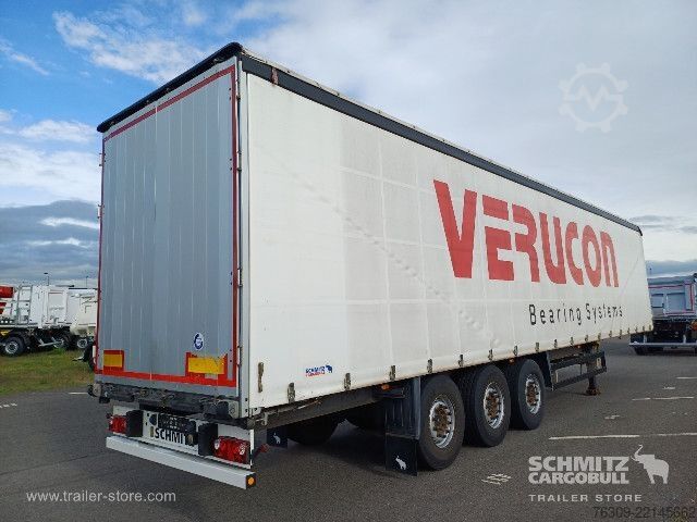 Open semitrailer with tarp Schmitz Cargobull Curtainsider Standard