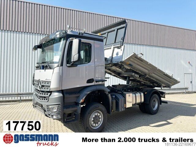 Ανατρεπόμενο φορτηγό Mercedes-Benz Arocs 2053 AK 4X4, Grounder, Retarder, Meiller