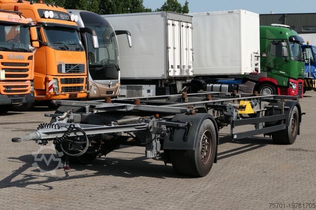 Prikolica sa zamenjivim šasijama Fabag AH 18 BDF Wechselfahrgestell