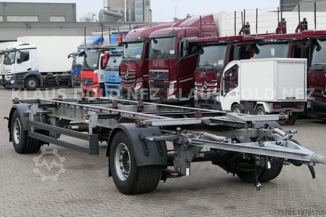 Prikolica sa zamenjivim šasijama Fabag AH 18 BDF Wechselfahrgestell
