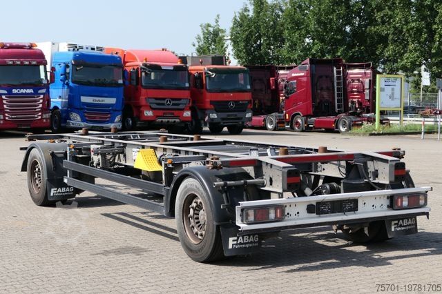 Remolque con chasis intercambiable  Fabag AH 18 BDF Wechselfahrgestell