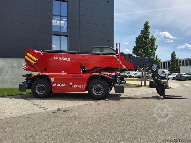Rotoros rakodógép Magni RTH 8.35