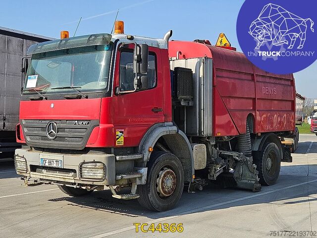 útseprő gép Mercedes-Benz Axor 1828