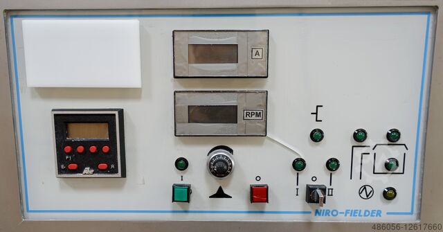 Nagyobb nyírású keverő granulátor Niro Aeromatic-Fielder PP1