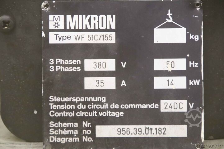 Motor s permanentním magnetem Siemens Mikron HU3074-OAC01-Z WF 51C/155