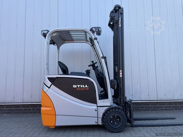 Stivuitor electric cu 3 roți Still RX20-16 - Nur 2.240 Bst.