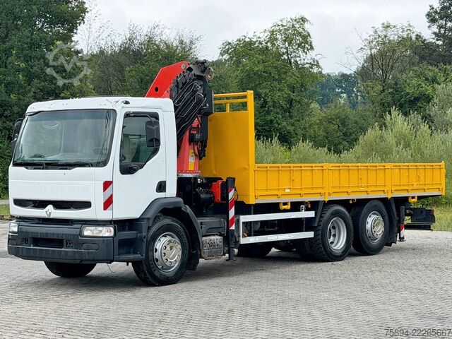 Lastbilsmonterad kran RENAULT Premium 320* PRITSCHE 6,30m *PK 29002/FUNK* TOP