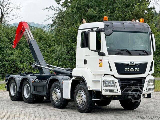 Kroklastbil MAN TGS 35.420 * ABROLLKIPPER * 8x4 * TOPZUSTAND