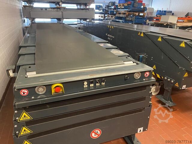 Telescopische transportband/telescopische bandtransporteur VanDerLande TTB-800- 4x16