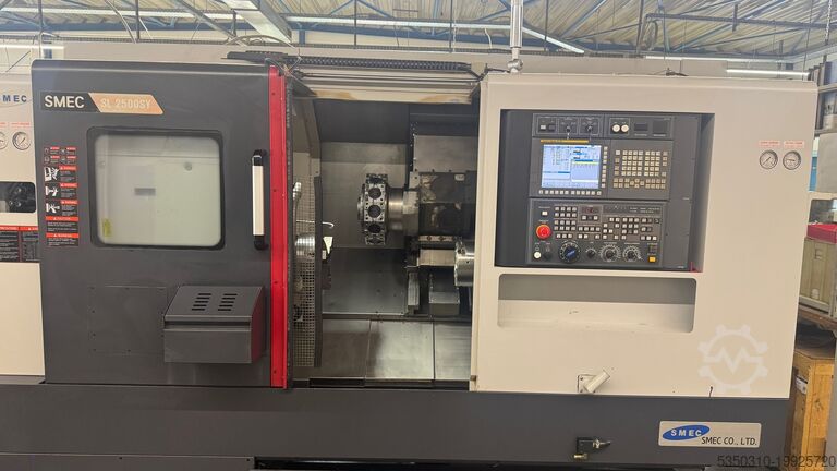 CNC draai- en freescentrum SMEC SL2500BSY