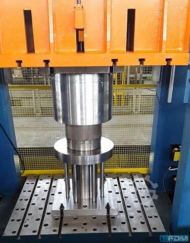 Hydraulische pers met dubbele kolom Emanuel 500 Tonnen Doppelständerpresse